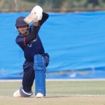 Natpakhan Manowon of Thailand plays a shot during the ICC U19 Men's Cricket World Cup Asia Division 2 Qualifier match between Thailand and Kuwait held at the Terdthai Cricket Ground, Bangkok, Thailand on February 27, 2024.
Photo by: Deepak Malik / Creimas
RESTRICTED TO EDITORIAL USE