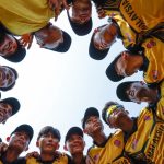 Malaysia players make hurdle during the ICC U19 Men's Cricket World Cup Asia Division 2 Qualifier match between Thailand and Malaysia held at the Terdthai Cricket Ground, Bangkok, Thailand on February 29, 2024.
Photo by: Deepak Malik / Creimas
RESTRICTED TO EDITORIAL USE