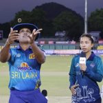 Chamari Athapaththu of Sri Lanka and Thipatcha Putthawong of Thailand at toss during the ACC Women's T20 Asia Cup 2024 match between Sri Lanka and Thailand at the Rangiri Dambulla International Cricket Stadium, Dambulla, Sri Lanka, on July 24, 2024.
Photo Credit : Deepak Malik / Asian Cricket Council / CREIMAS
RESTRICTED TO EDITORIAL USE