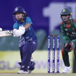Suleeporn Laomi of Thailand plays a shot during the ACC Women's T20 Asia Cup 2024 match between Bangladesh and Thailand at the Rangiri Dambulla International Cricket Stadium, Dambulla, Sri Lanka, on July 22, 2024.
Photo Credit : Deepak Malik / Asian Cricket Council / CREIMAS
RESTRICTED TO EDITORIAL USE