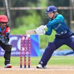 Naruemol Chaiwai of Thailand plays a shot during match 1 of the ICC Women's T20 World Cup Asia Qualifier between Thailand Women and Kuwait Women held at the Terdthai Cricket Ground, Bangkok on the 9th May 2025.
Photo by Sameer G. Bhalekar / CREIMAS for International Cricket Council
RESTRICTED TO EDITORIAL USE