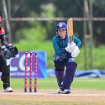 Sunida Chaturongrattana of Thailand plays a shot during match 1 of the ICC Women's T20 World Cup Asia Qualifier between Thailand Women and Kuwait Women held at the Terdthai Cricket Ground, Bangkok on the 9th May 2025.
Photo by Sameer G. Bhalekar / CREIMAS for International Cricket Council
RESTRICTED TO EDITORIAL USE