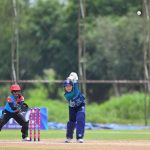 Aphisara Suwanchonrathi of Thailand plays a shot during match 1 of the ICC Women's T20 World Cup Asia Qualifier between Thailand Women and Kuwait Women held at the Terdthai Cricket Ground, Bangkok on the 9th May 2025.
Photo by Sameer G. Bhalekar / CREIMAS for International Cricket Council
RESTRICTED TO EDITORIAL USE