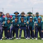Team Thailand after win during the Super Three Match 1 of the ICC Women's T20 World Cup Asia Qualifier between Thailand Women and United Arab Emirates Women, held at Terdthai Cricket Ground, Bangkok, on 18 May 2025.
Photo by Anshuman Akash / CREIMAS
RESTRICTED TO EDITORIAL USE