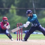 Nannapat Khoncharoenkai of Thailand plays a shot during the Super Three Match 1 of the ICC Women's T20 World Cup Asia Qualifier between Thailand Women and United Arab Emirates Women, held at Terdthai Cricket Ground, Bangkok, on 18 May 2025.
Photo by Anshuman Akash / CREIMAS
RESTRICTED TO EDITORIAL USE